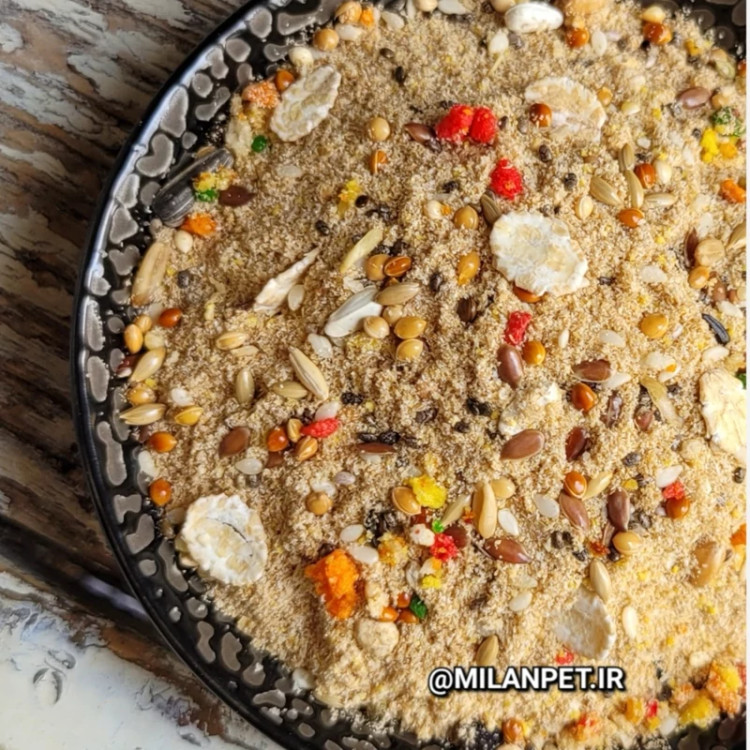 پودر نان آماده مخصوص طوطی سانان ( نون طوطی )